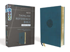 Cover image for Niv, Thinline Reference Bible (Deep Study at a Portable Size), Large Print, Leathersoft, Teal, Red Letter, Comfort Print, isbn: 9780310462736