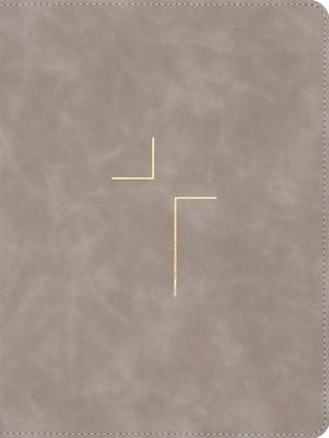 Cover image for The Jesus Bible, NIV Edition, Leathersoft, Stone, Comfort Print, isbn: 9780310463559