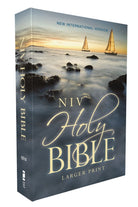Cover image for Niv, Holy Bible, Larger Print, Economy Edition, Paperback, Blue, Comfort Print, isbn: 9780310463801