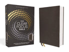 Cover image for Nasb, Clear Focus Bible, Leathersoft, Charcoal Brown, isbn: 9780310465591