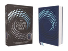 Cover image for Nirv, Clear Focus Bible, Leathersoft, Navy, isbn: 9780310465614