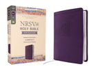 Cover image for Nrsvue, Holy Bible with Apocrypha, Compact, Leathersoft, Purple, Comfort Print, isbn: 9780310466055