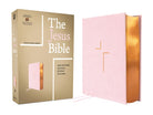 Cover image for The Jesus Bible, ESV Edition, Leathersoft Over Board, Pink, isbn: 9780310466482