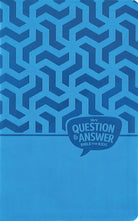 Cover image for Nirv, Question and Answer Bible for Kids, Leathersoft, Blue, Comfort Print, isbn: 9780310466918