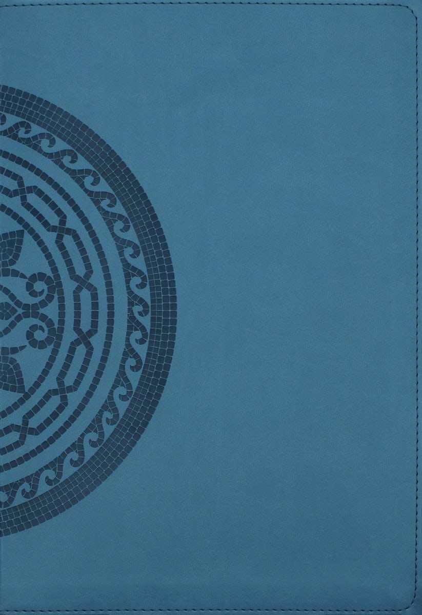 Cover image for NIV Application Bible, Large Print, Leathersoft, Teal, Red Letter, Comfort Print, isbn: 9780310467762