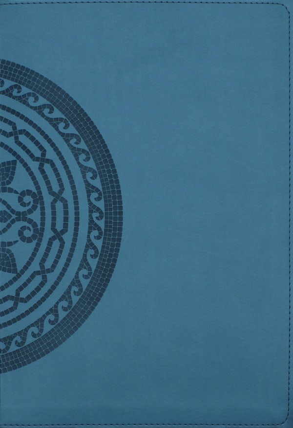 Cover image for NIV Application Bible, Large Print, Leathersoft, Teal, Red Letter, Comfort Print, isbn: 9780310467762