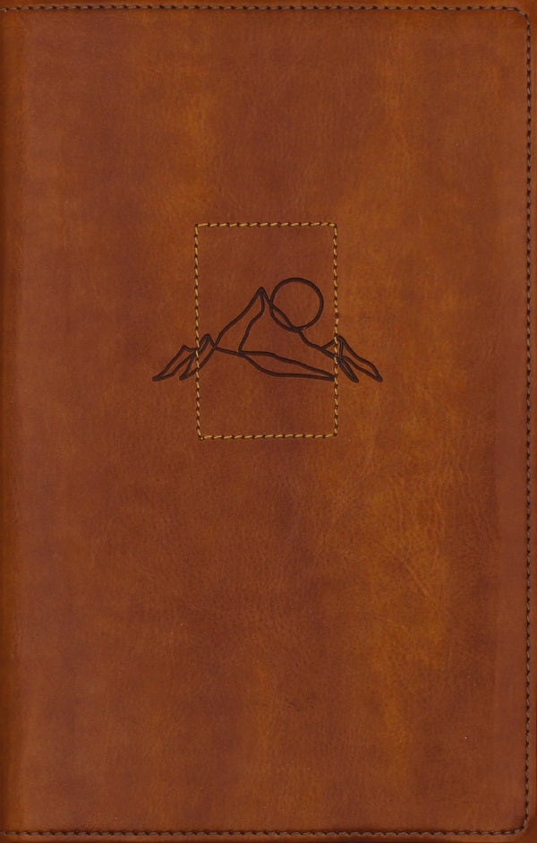 Cover image for Niv, Spiritual Habits Bible, Leathersoft, Tan, Red Letter, Thumb Indexed, Comfort Print, isbn: 9780310467892