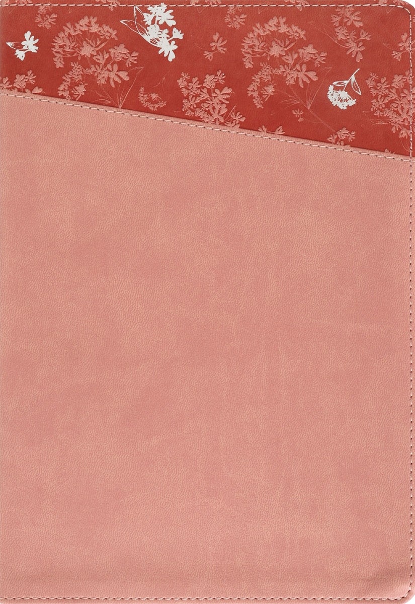 Cover image for Niv, Thinline Bible, Large Print, Leathersoft, Pink, Red Letter, Comfort Print, isbn: 9780310468981