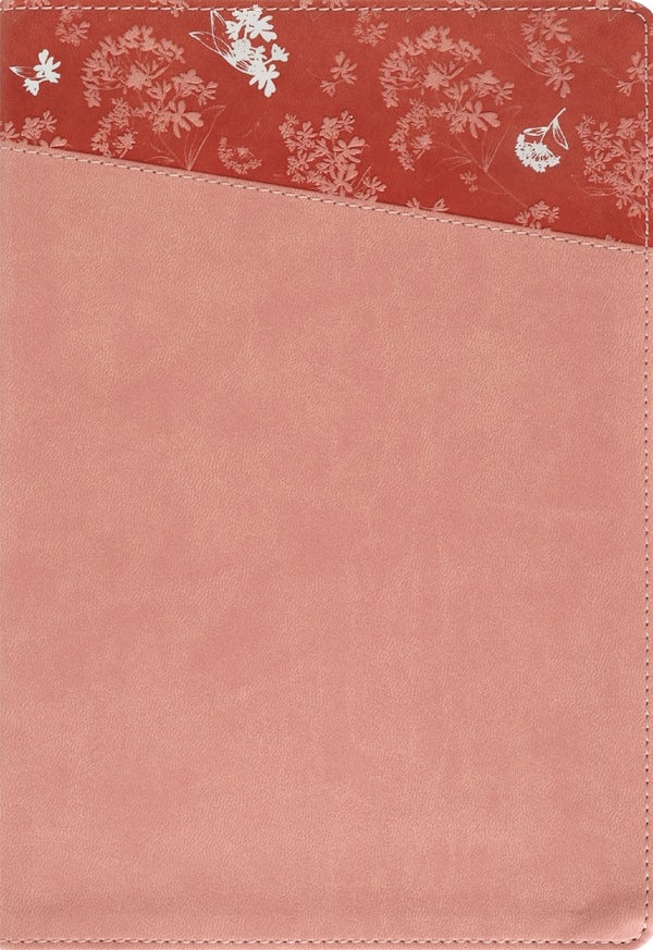 Cover image for Niv, Thinline Bible, Large Print, Leathersoft, Pink, Red Letter, Thumb Indexed, Comfort Print, isbn: 9780310468998