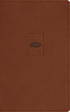 Cover image for Niv, Heritage Bible, Page Edge Art Edition, Leathersoft, Brown, Red Letter, Comfort Print, isbn: 9780310469230