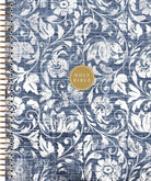 Cover image for Niv, Journal the Word Bible, Double-Column, Spiral-Bound Edition, Hardcover Spiral, Blue, Red Letter, Comfort Print, isbn: 9780310469988