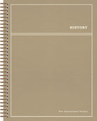 Cover image for Niv, Journal the Word Bible, Single-Column, Spiral-Bound Edition, History, Cloth Hardcover Spiral, Tan, Comfort Print, isbn: 9780310470045