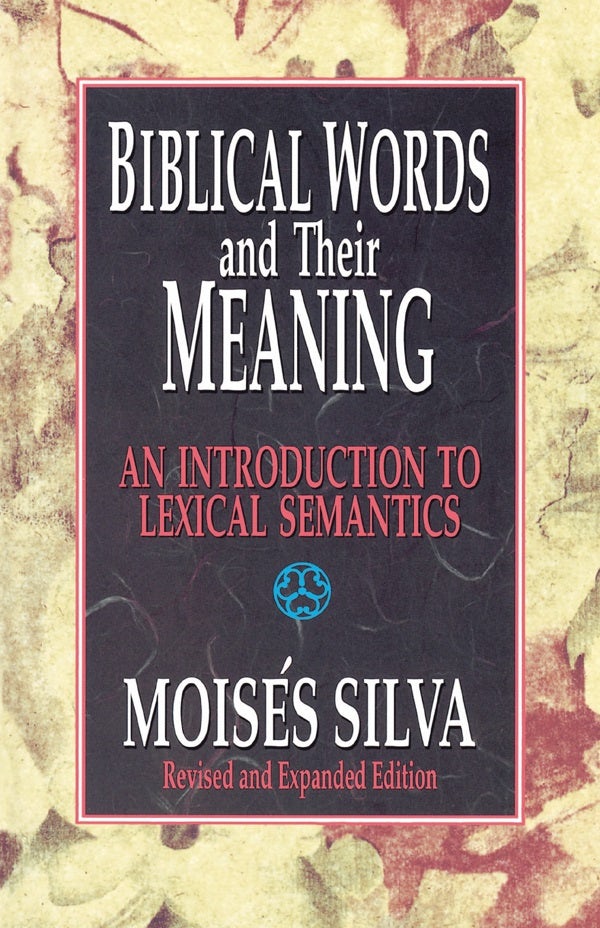 Cover image for Biblical Words and Their Meaning, isbn: 9780310479819