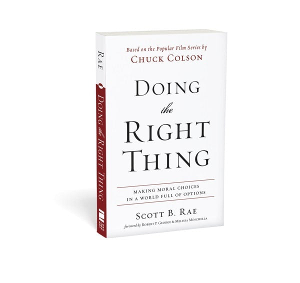Cover image for Doing the Right Thing Softcover, isbn: 9780310513995