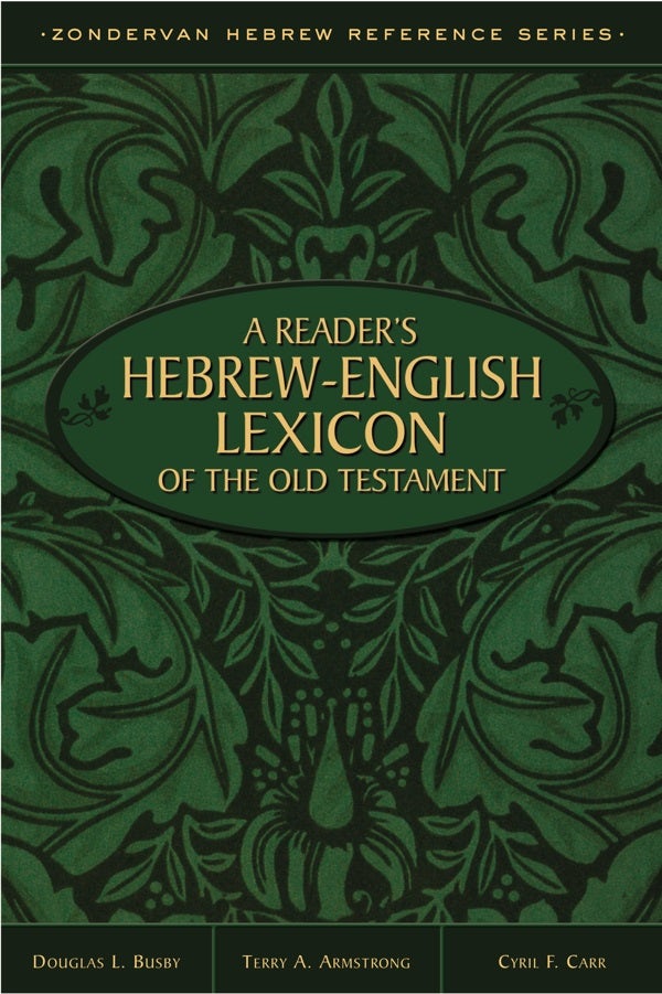 Cover image for A Reader's Hebrew-English Lexicon of the Old Testament, isbn: 9780310515364