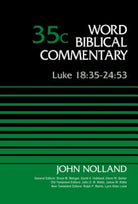 Cover image for Luke 18:35-24:53, Volume 35c, isbn: 9780310521952