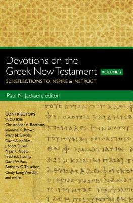 Cover image for Devotions on the Greek New Testament, Volume Two, isbn: 9780310529354