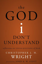Cover image for The God I Don't Understand, isbn: 9780310530701