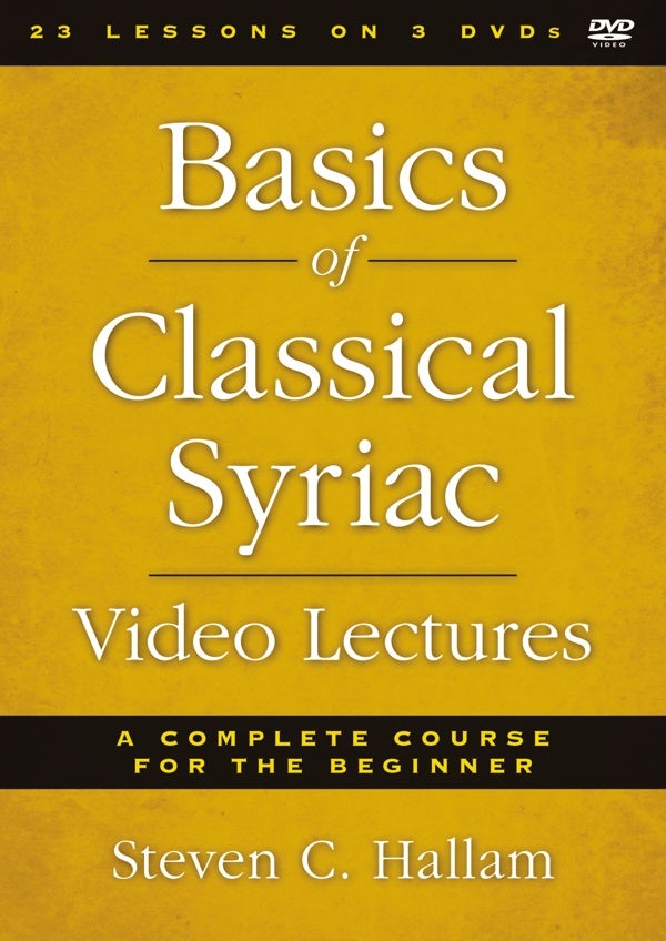 Cover image for Basics of Classical Syriac Video Lectures, isbn: 9780310535171