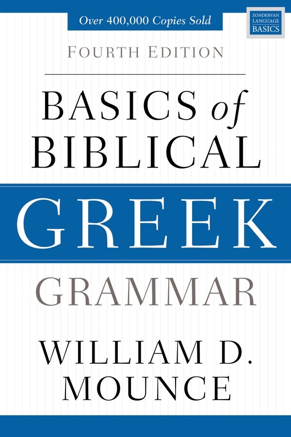 Cover image for Basics of Biblical Greek Grammar, isbn: 9780310537434