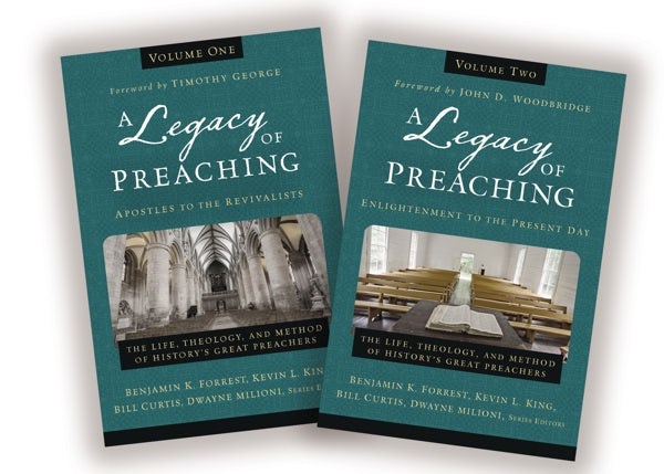 Cover image for A Legacy of Preaching: Two-Volume Set---Apostles to the Present Day, isbn: 9780310538790