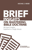 Cover image for Brief Insights on Mastering Bible Doctrine, isbn: 9780310566526