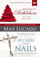 Cover image for Because of Bethlehem/He Chose the Nails Video Study, isbn: 9780310687849
