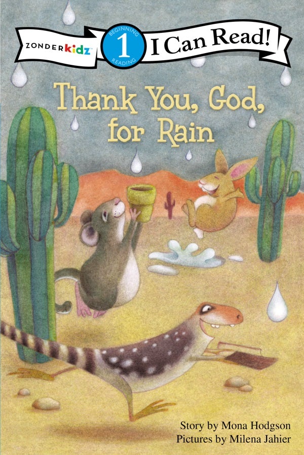 Cover image for Thank You, God, for Rain, isbn: 9780310717416