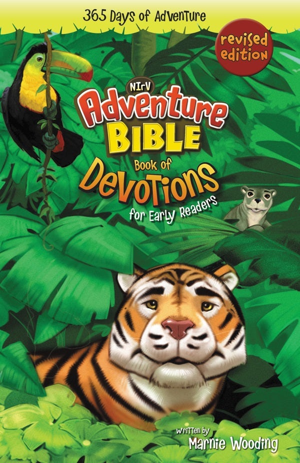 Cover image for Adventure Bible Book of Devotions for Early Readers, NIRV, isbn: 9780310746171