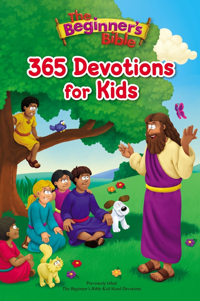 Cover image for The Beginner's Bible 365 Devotions for Kids, isbn: 9780310763062