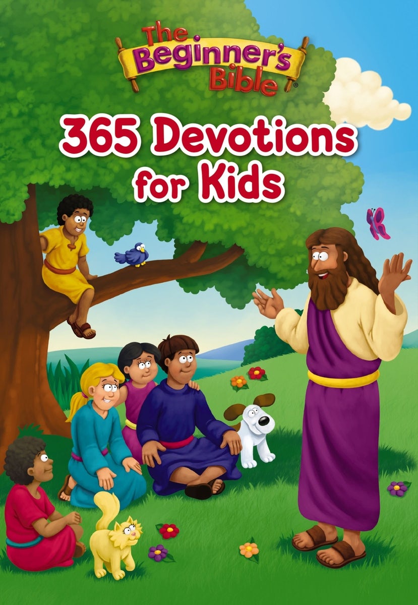 Cover image for The Beginner's Bible 365 Devotions for Kids, isbn: 9780310763062