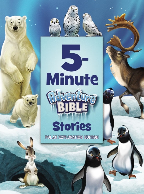 Cover image for 5-Minute Adventure Bible Stories, isbn: 9780310765363