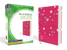 Cover image for Nirv, Bible for Kids, Large Print, Leathersoft, Pink, Comfort Print, isbn: 9780310767541