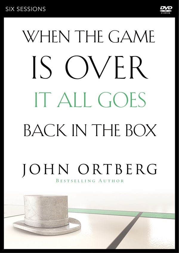 Cover image for When the Game Is Over, It All Goes Back in the Box Video Study, isbn: 9780310808244