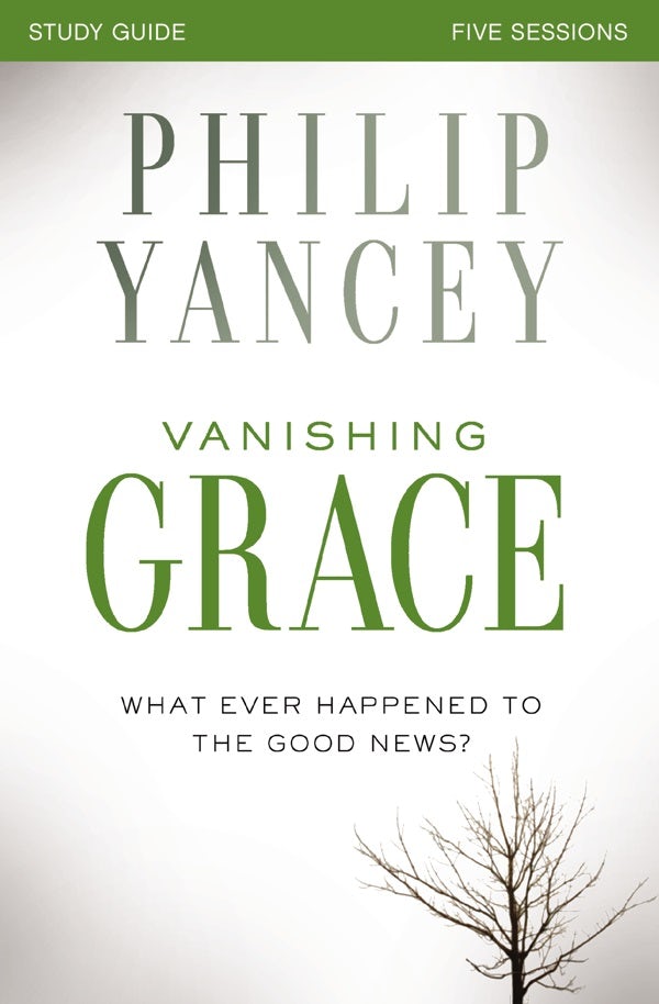 Cover image for Vanishing Grace Bible Study Guide, isbn: 9780310825494
