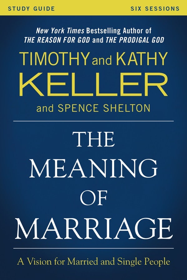 Cover image for The Meaning of Marriage Study Guide, isbn: 9780310868255