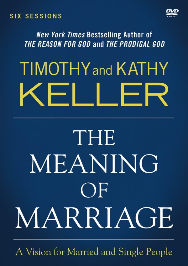 Cover image for The Meaning of Marriage Video Study, isbn: 9780310876137