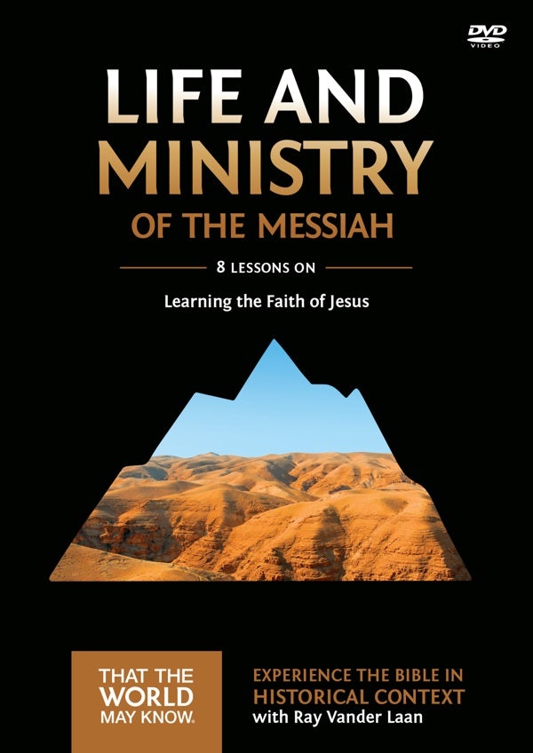 Cover image for Life and Ministry of the Messiah Video Study, isbn: 9780310878841