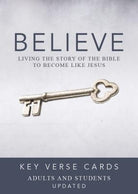 Cover image for Believe Key Verse Cards: Adult/Student, isbn: 9780310886440