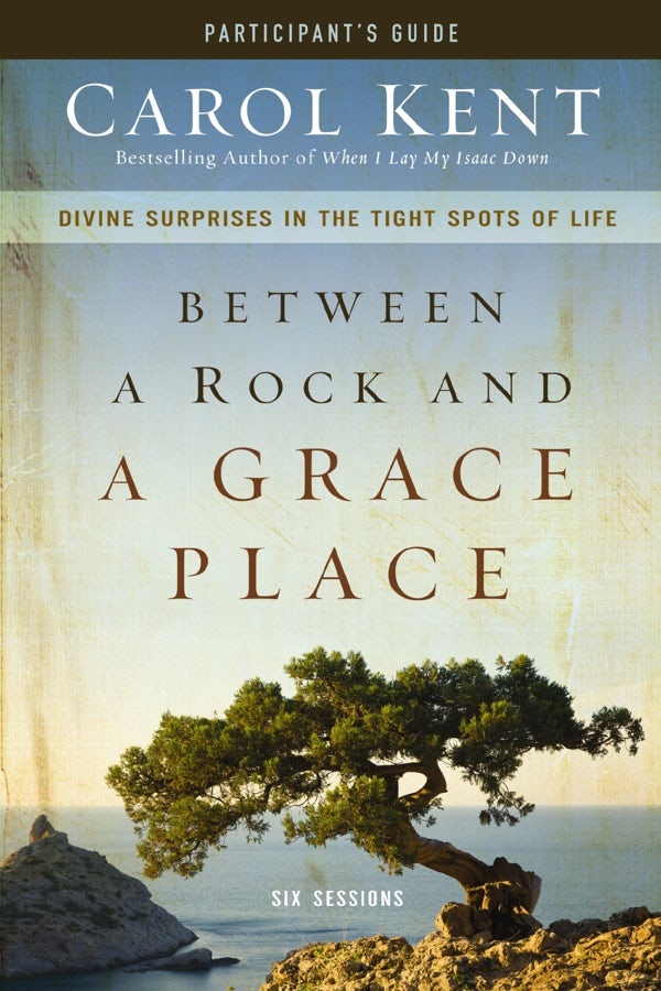Cover image for Between a Rock and a Grace Place Bible Study Participant's Guide, isbn: 9780310890331