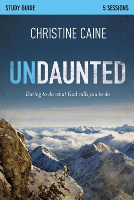 Cover image for Undaunted Bible Study Guide, isbn: 9780310892922
