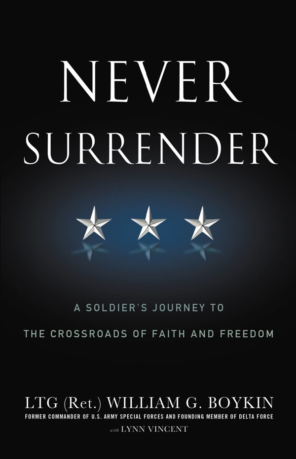 Cover image for Never Surrender, isbn: 9780446583220