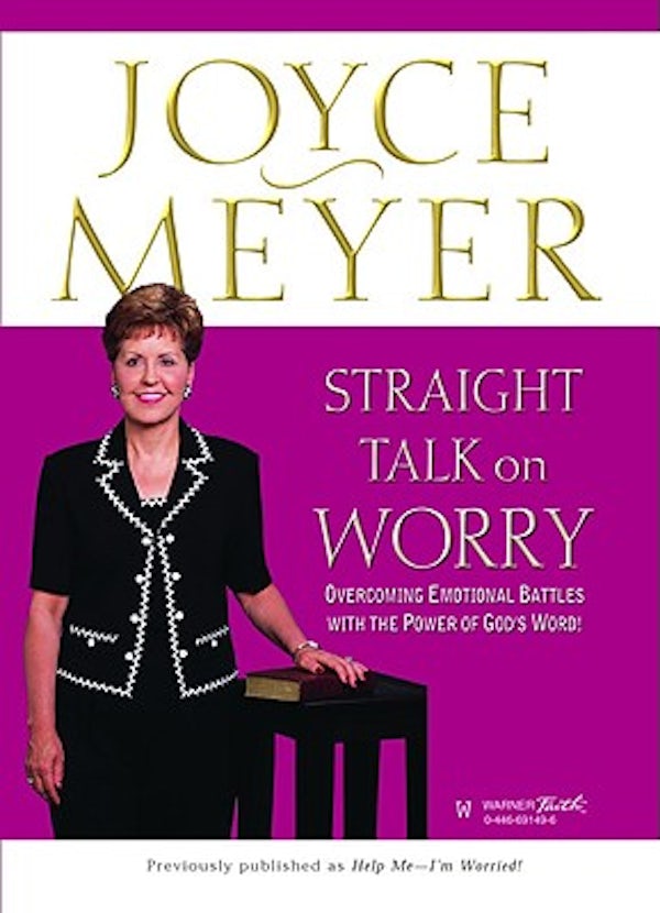 Cover image for Straight Talk on Worry, isbn: 9780446691499