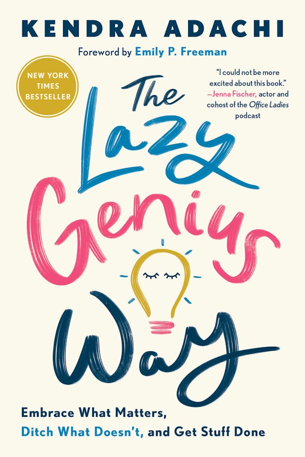 Cover image for The Lazy Genius Way, isbn: 9780525653936