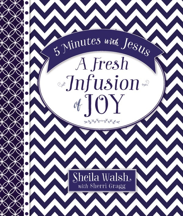 Cover image for 5 Minutes with Jesus, a Fresh Infusion of Joy, isbn: 9780718032579
