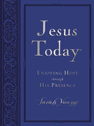 Cover image for Jesus Today, Large Text Blue Leathersoft, with Full Scriptures, isbn: 9780718034696