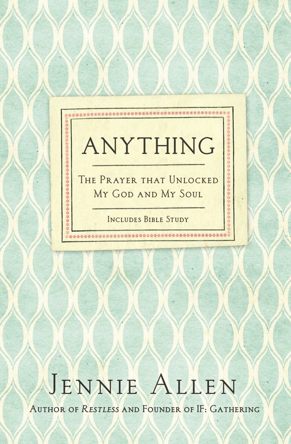 Cover image for Anything, isbn: 9780718037208