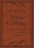 Cover image for Jesus Calling, Small Brown Leathersoft, with Scripture References, isbn: 9780718042820