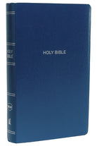 Cover image for NKJV, Gift and Award Bible, Leather-Look, Blue, Red Letter Edition, isbn: 9780718075156