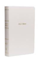 Cover image for NKJV, Gift and Award Bible, Leather-Look, White, Red Letter Edition, isbn: 9780718075163